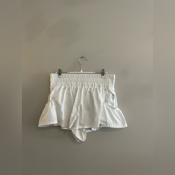 FP Movement by Free People Pants - FP Movement by Free People High Waisted Ruffle Athletic Shorts